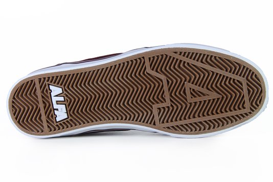 Tênis Masculino Alfa Trick - Bordô/Branco
