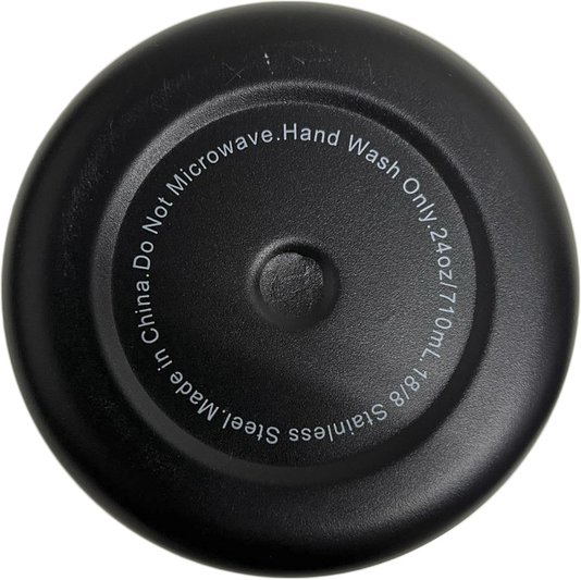 Garrafa Rip Curl Drink Bottle Aço inoxidável 700ML - Preto/Inox