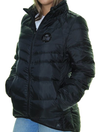 Jaqueta Feminina Rip Curl Anti Series Altitude com Touca - Preto