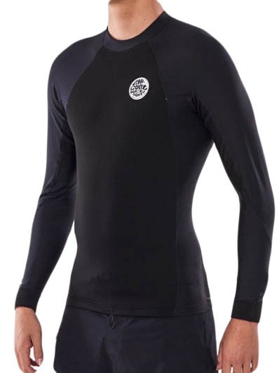 Jaqueta De Surf Flashbomb Neo Poly Manga Longa - Preto