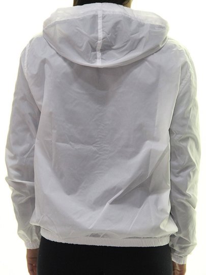 Jaqueta Feminina Flo Waves Icon Manga Longa Quebra Vento - Branco