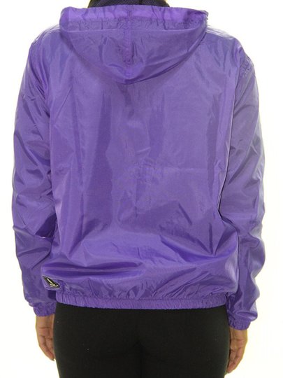 Jaqueta Feminina Flo Waves Icon Manga Longa Quebra Vento - Roxo