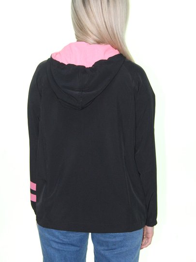 Jaqueta Feminina Hurley Windreaker BP Manga Longa - Preto