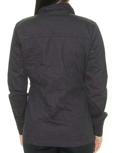 Jaqueta Feminina Juicy Parca Manga Longa Aberta - Preto