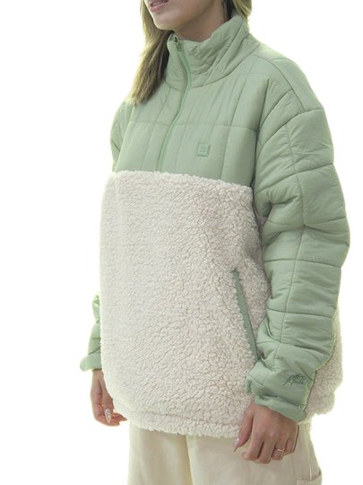 Jaqueta Feminina Rip Curl Anti Series Anoeta - Verde/Bege