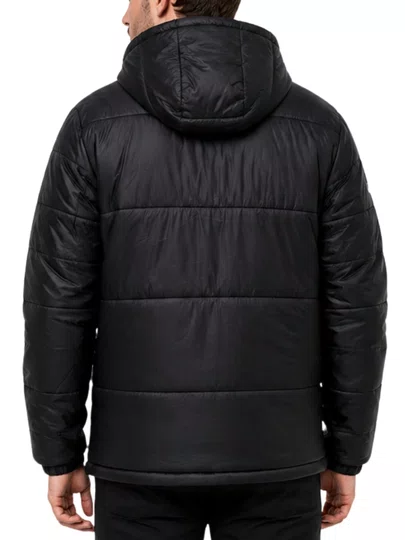 Jaqueta Masculina Element Classic Puff - Preto