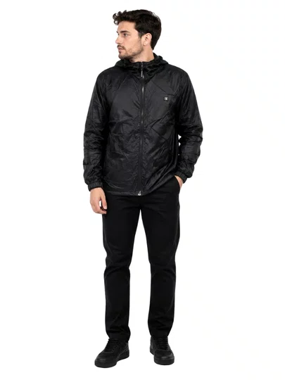 Jaqueta Masculina Element Special Alder - Preto