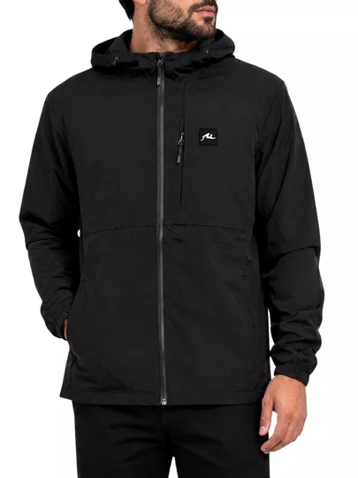 Jaqueta Masculina Rusty LV Windlite - Preto