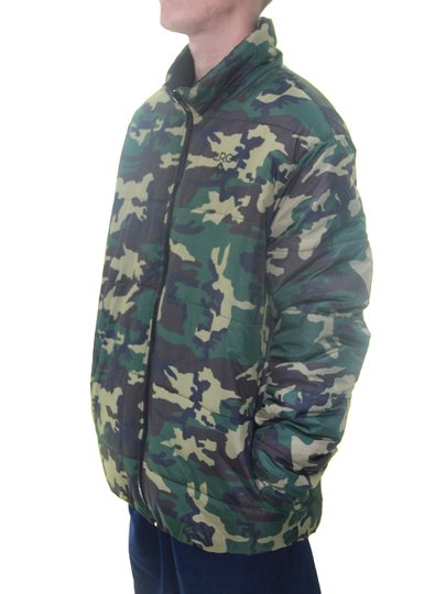 Jaqueta Masculina LRG Woodland Camo - Preto/Camuflado