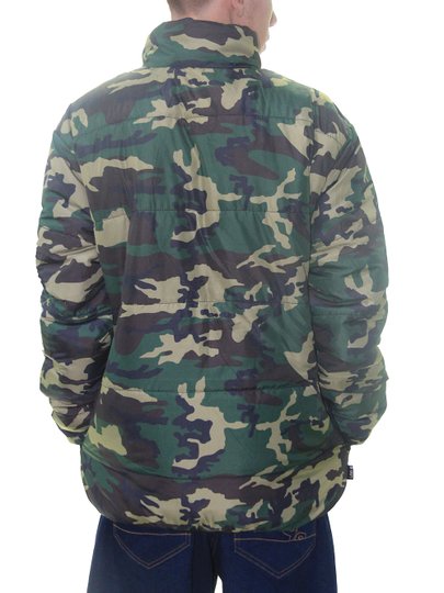 Jaqueta Masculina LRG Woodland Camo - Preto/Camuflado
