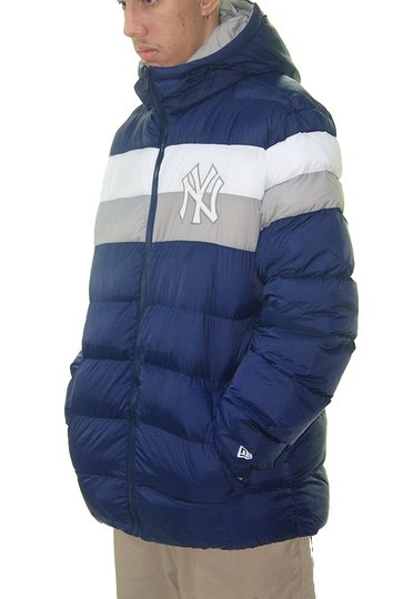 Jaqueta Masculina New Era Yankees Azul - Cinza/Branco