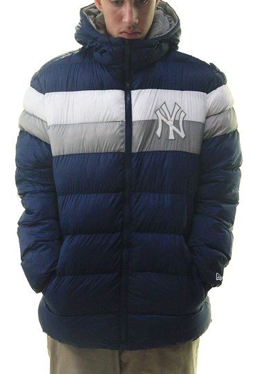Jaqueta Masculina New Era Yankees Azul - Cinza/Branco