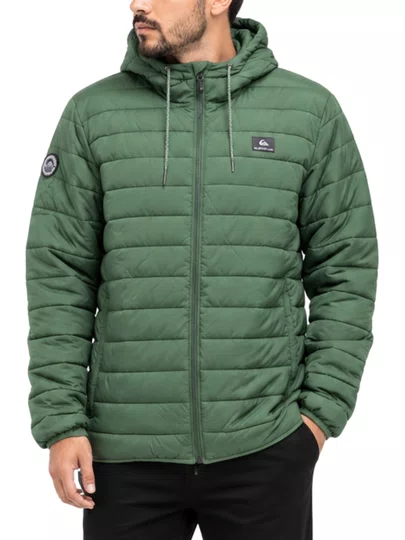 Jaqueta Masculina Quiksilver Scaly Hood - Verde