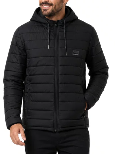 Jaqueta Masculina Quiksilver Scaly - Preto
