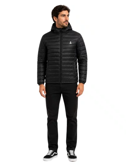 Jaqueta Masculina Rip Curl Anti Series Search Puffer - Preto