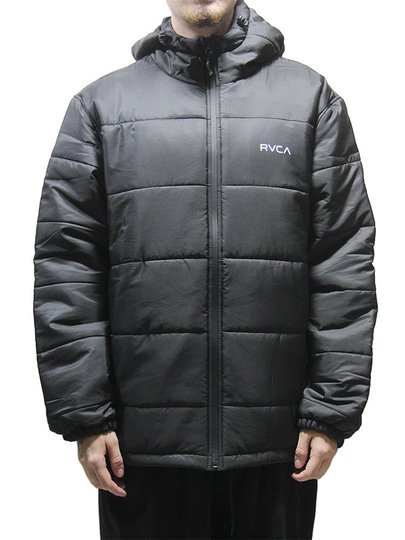 Jaqueta Masculina RVCA Puffer - Preto