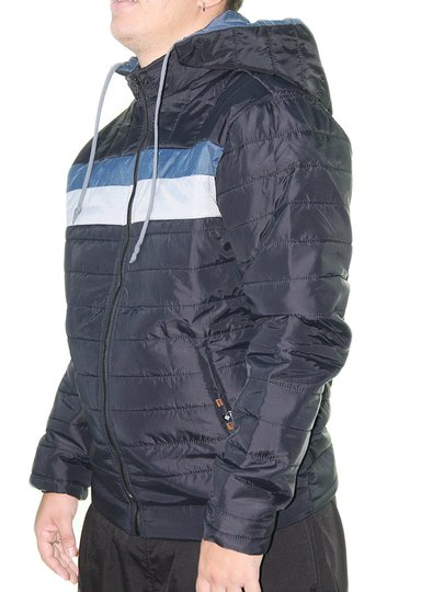 Jaqueta Masculina Session Bomber 01 - Marinho/Cinza