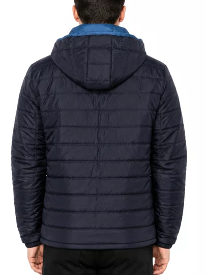 Jaqueta Masculina Session Bomber 01 - Marinho/Cinza