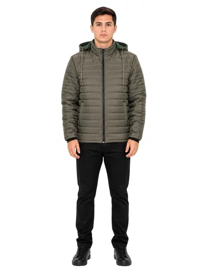 Jaqueta Masculina Session Bomber 02 - Verde Musgo