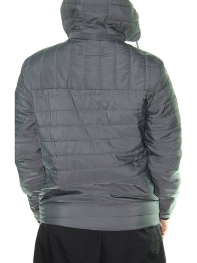 Jaqueta Masculina Session Bomber Com Touca 04 - Cinza Escuro