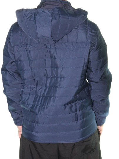 Jaqueta Masculina Session Bomber Com Touca 09 - Marinho
