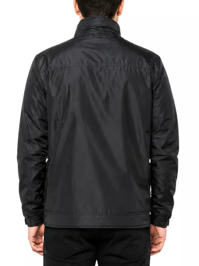 Jaqueta Masculina Session Fibra Fina Sem Touca 10 - Preto