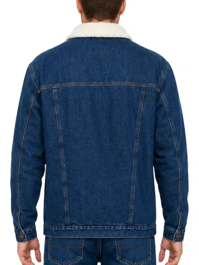 Jaqueta Masculina Session Peluciada Og Winter - Jeans Azul