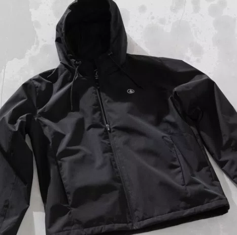 Jaqueta Masculina Volcom Ps Wavern - Preto