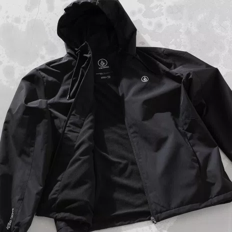 Jaqueta Masculina Volcom Ps Wavern - Preto