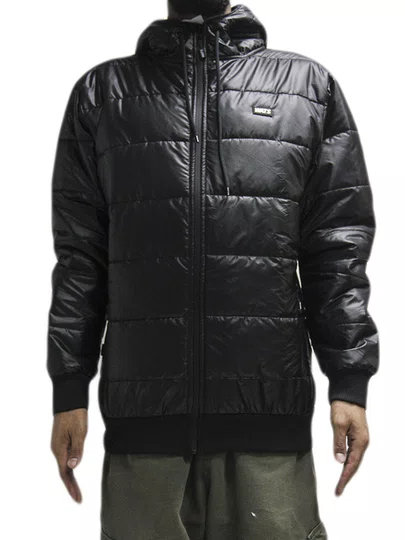 Jaqueta Masculina Wats Puffer - Preto