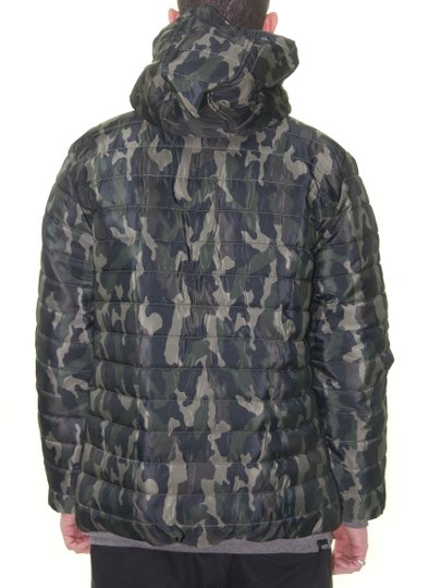 Jaqueta Masculino South to South Odyssey Manga Longa com Capuz - Camuflado