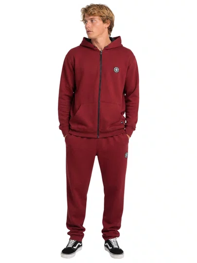 Jaqueta Moletom Masculina Session Logo - Vermelho