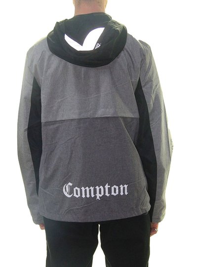 Jaqueta Quebra Vento Starter Windbreaker - Preto/Cinza