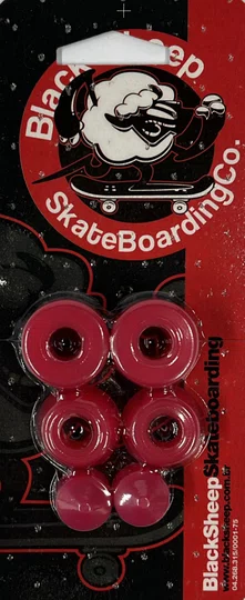 Kit Chupeta mais 4 Amortecedores Black Sheep – Vermelho