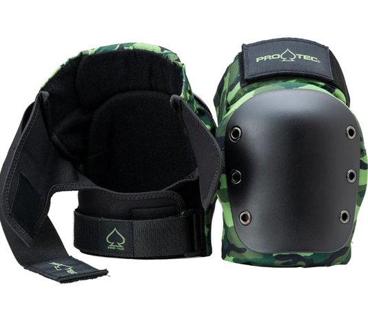 Kit Proteção Pro Tec Knee Elbow Pad Set - Camuflado
