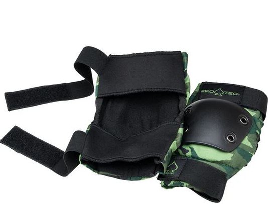 Kit Proteção Pro Tec Knee Elbow Pad Set - Camuflado