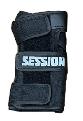 Kit Proteção Session Joelheira Cotoveleira Wrist Guard - Preto