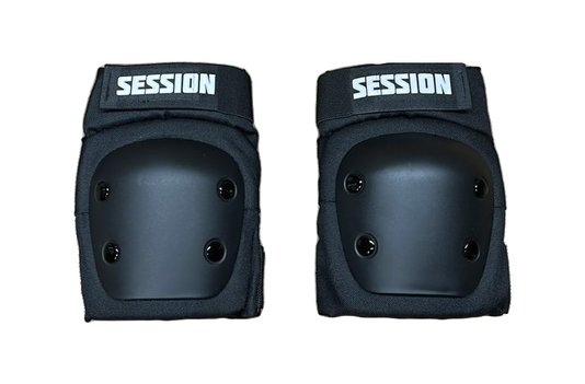 Kit Proteção Session Joelheira Cotoveleira Wrist Guard - Preto