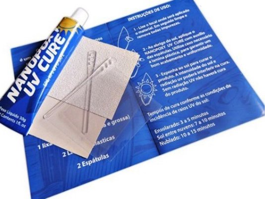 Kit Reparo para Prancha de Surf Nanopoxy UV Epoxy PU