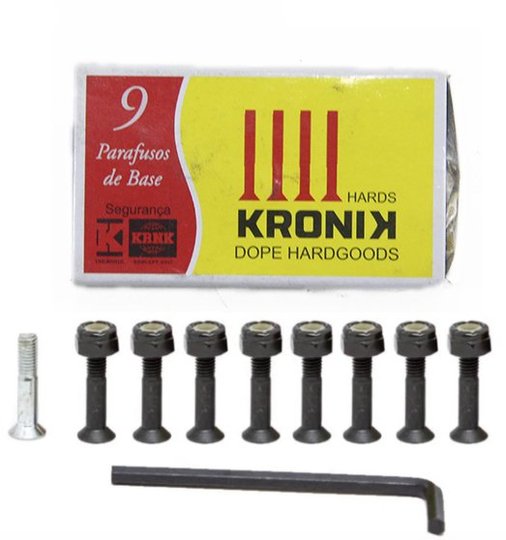 Kit Skate Montado = Shape + Lixa + Truck + Parafuso + Rolamento + Rodas