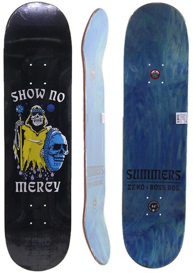 Kit Skate Montado = Shape Zero Maple, Lixa Grizzly, Truck OBI, Rolamento Red Bones, Roda Anti Action, Parafuso Kronik