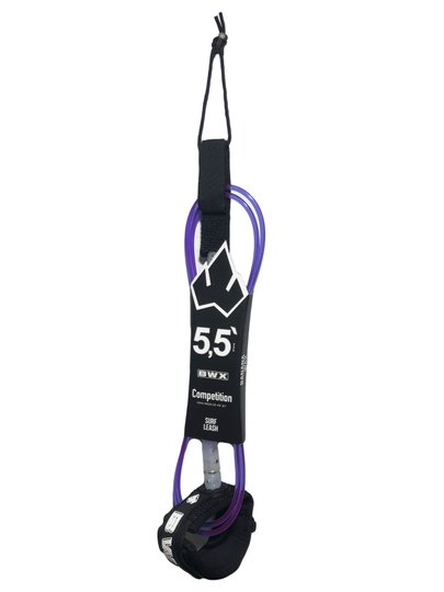 Leash Banana Wax Com Distorcedor Pro 5.5 Pés - Roxo