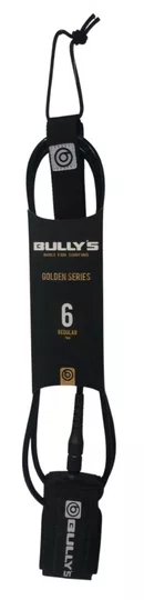 Leash Bully's Golden 6 Pés Regular - Preto