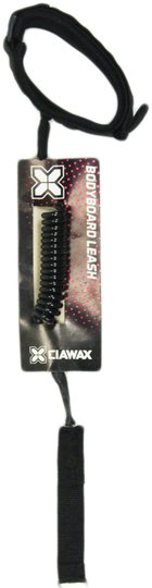 Leash CiaWax Bodyboard Pro Duplo 6 Pés - Preto