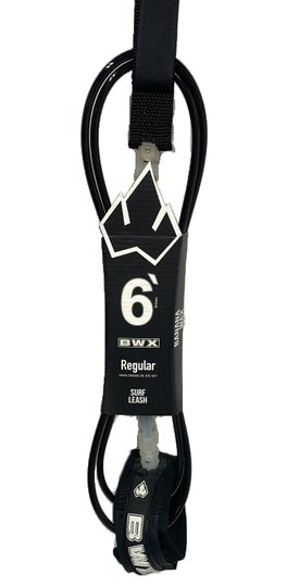 Leash De Surf Banana Wax Regular 6.0 Pés - Preto