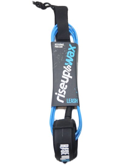 Leash para Prancha de Surf Rise Up Pro Competição 5mm - Azul