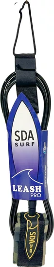 Leash SDA para Prancha de Surf Regular 8 Pés 2 Distorcedores - Preto/Camuflado