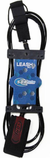 Leash SDA Pro 2 Distorcedores 10Pés Regular - Preto/Vermelho