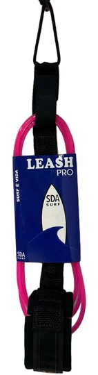Leash SDA Pro 6 Pés distorcedor Simples- Preto/Rosa