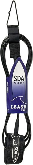 Leash Surf SDA 10 Pés Regular - Preto